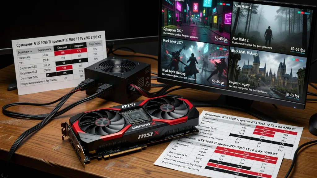 GTX 1080 Ti в 2026 году: актуальна ли карта для современных игр